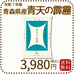 青森県産 青天の霹靂 5kg 令和7年産