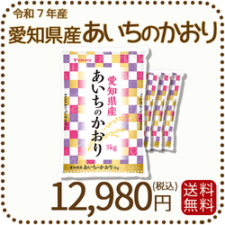 愛知県産あいちのかおり 白米 20kg（5kg×4袋） 米 お米 令和7年産