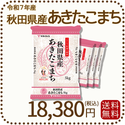 秋田県産あきたこまち 20kg (5kg×4袋) 令和7年産