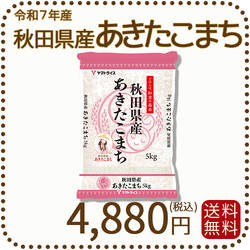 秋田県産あきたこまち 5kg (5kg×1袋) 令和7年産