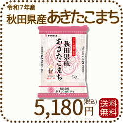 秋田県産あきたこまち 5kg (5kg×1袋) 令和7年産