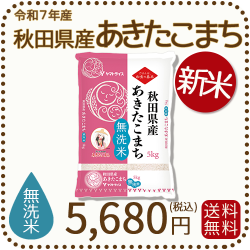 無洗米】秋田県産あきたこまち 5kg（5kg×1袋）