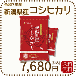 新潟県産 コシヒカリ 10kg(5kg×2) 令和7年産
