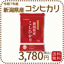 新潟県産 コシヒカリ 5kg 令和7年産