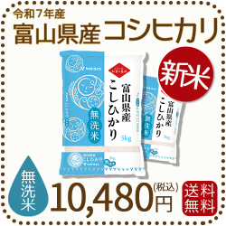 令和6年　富山県立山町 こしひかり 10kg 富山県入善産 特選コシヒカリ(令和6年) 10kg【白米】 - 米 通販