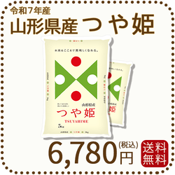 山形県産 つや姫 10kg(5kg×2袋) 令和7年産