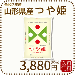 山形県産 つや姫 5kg(5kg×1袋) 令和7年産