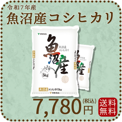 【高級銘柄】 新潟県魚沼産コシヒカリ 10kg（5kg×2袋) 令和7年産 特A