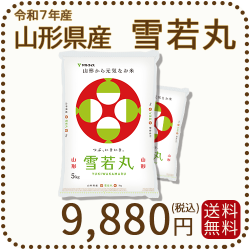 山形県産雪若丸10kg