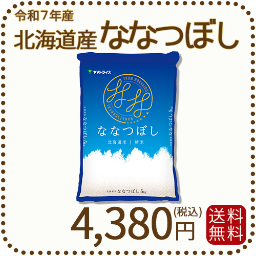 北海道産ななつぼし 5kg 令和7年産 特A