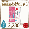 無洗米 秋田県産あきたこまち 2kg (2kg×1袋) 令和7年産 ※9/25最終発送