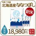 北海道産ななつぼし無洗米20kg