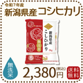 無洗米 新潟県産 コシヒカリ 2kg 令和7年産 ※9/25最終発送