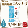 無洗米 富山県産コシヒカリ 5kg(5kg×1袋) 令和7年産
