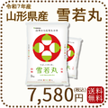 山形県産 雪若丸 10kg(5kg×2袋) 令和7年産