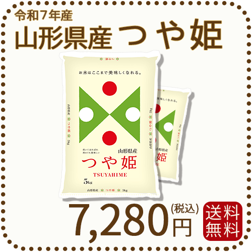 山形県産 つや姫 10kg(5kg×2袋) 令和7年産