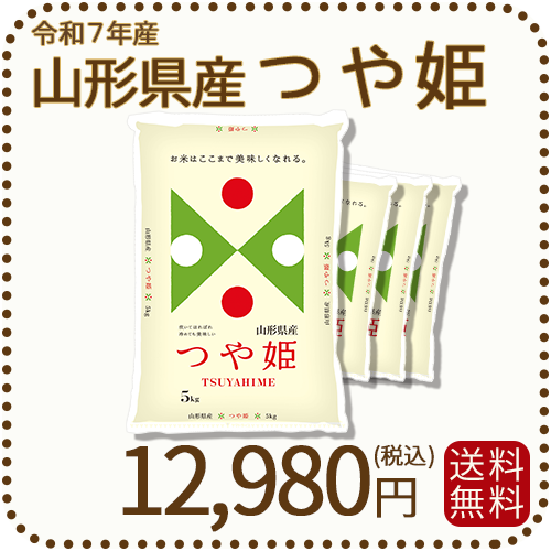 山形県産 つや姫 20kg(5kg×4袋) 令和7年産