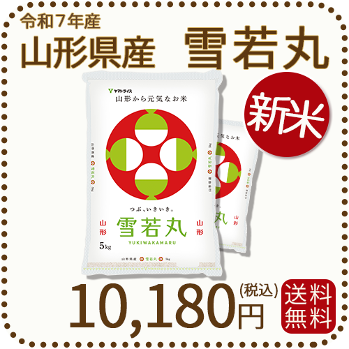 雪若丸 10キロ 楽天市場】新米 令和7年産 雪若丸 お米 10kg 送料無料 沖縄
