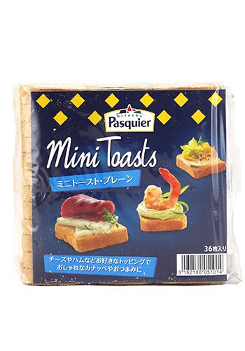 ブリオッシュ・パスキエ ミニトースト プレーン 80g