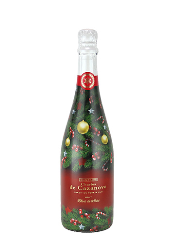 クリスマスボトル】シャルル・ド・カザノーヴ ブラン・ド・ノワール
