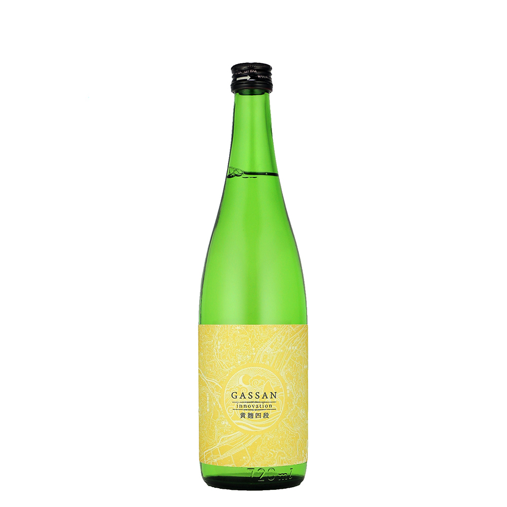 月山(がっさん) INNOVATION 黄麹四段仕込み 純米吟醸 720ml
