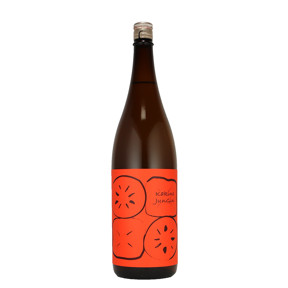 華鳩　柿ラベル