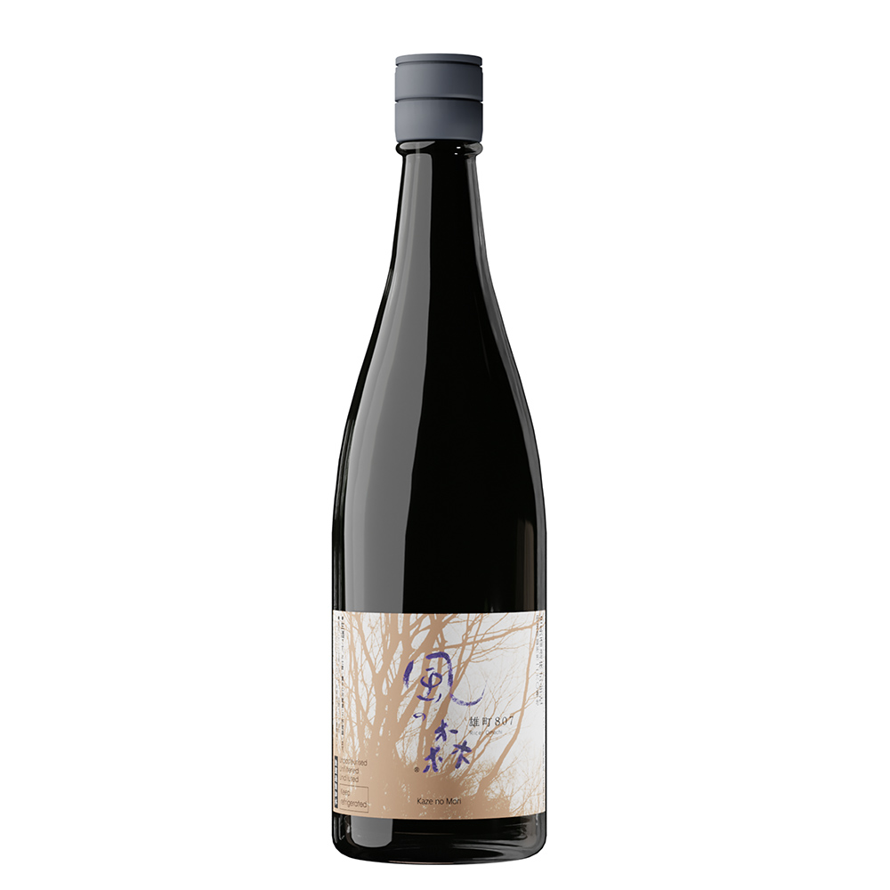 風の森(かぜのもり) 雄町807(おまち807) 純米しぼり華 720ml
