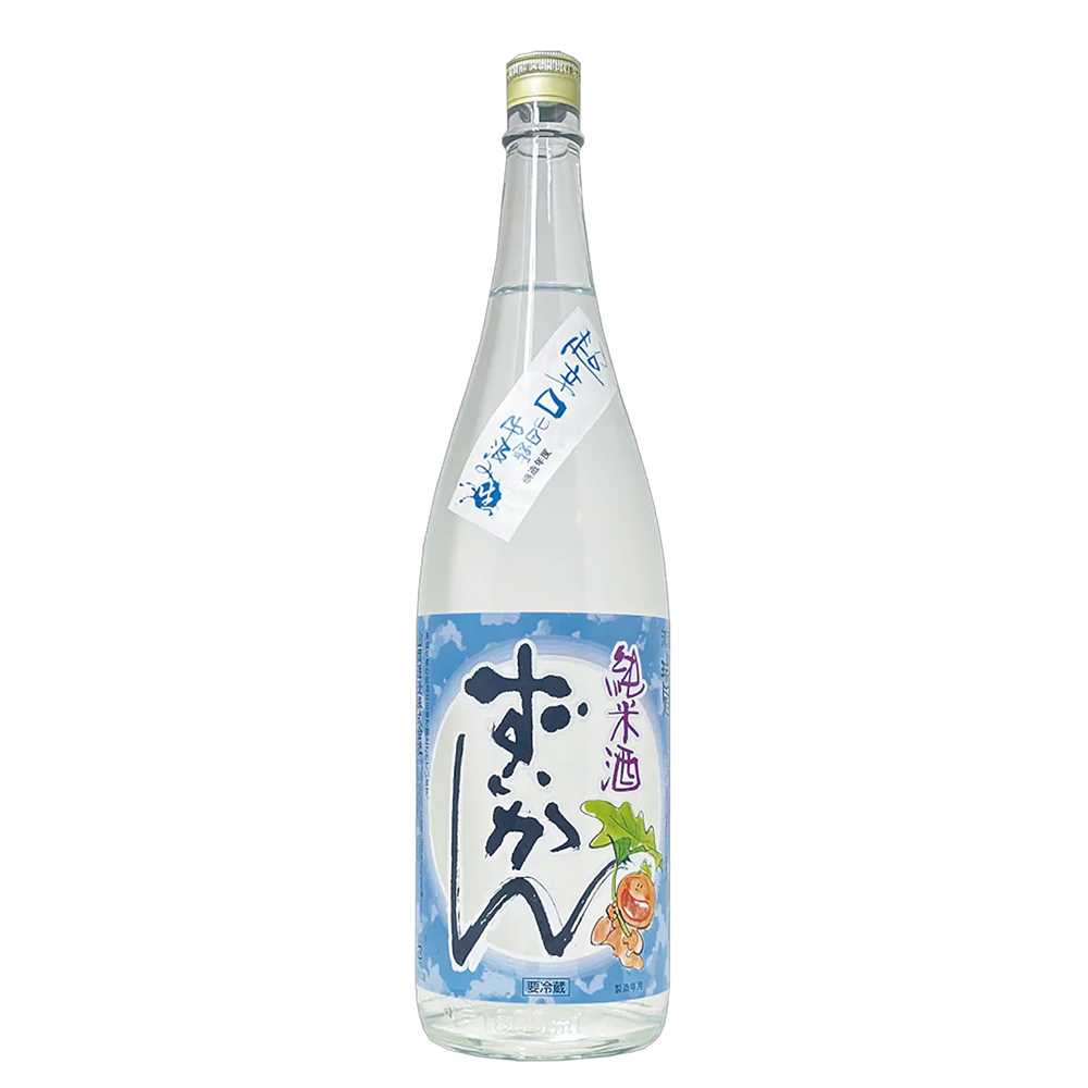 瑞冠(ずいかん)　純米　山田錦70　超辛口　中汲み生酒　1800ml