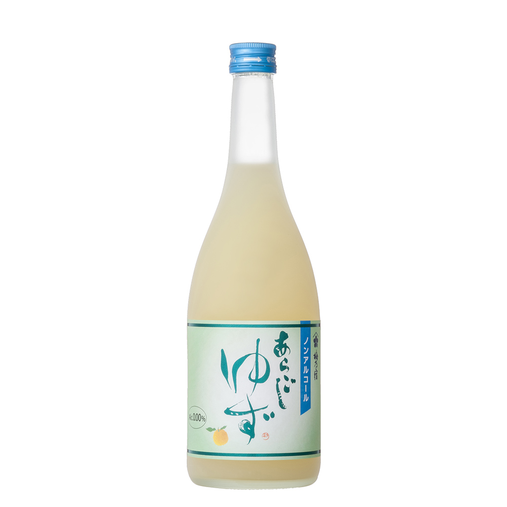 梅乃宿(うめのやど)　 ノンアルコール あらごしゆず　720ml