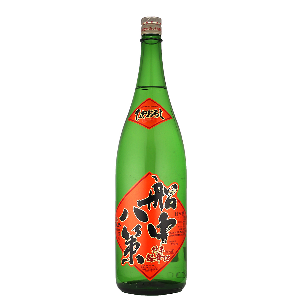 司牡丹（つかさぼたん）　船中八策（せんちゅうはっさく）　ひやおろし　1800ml