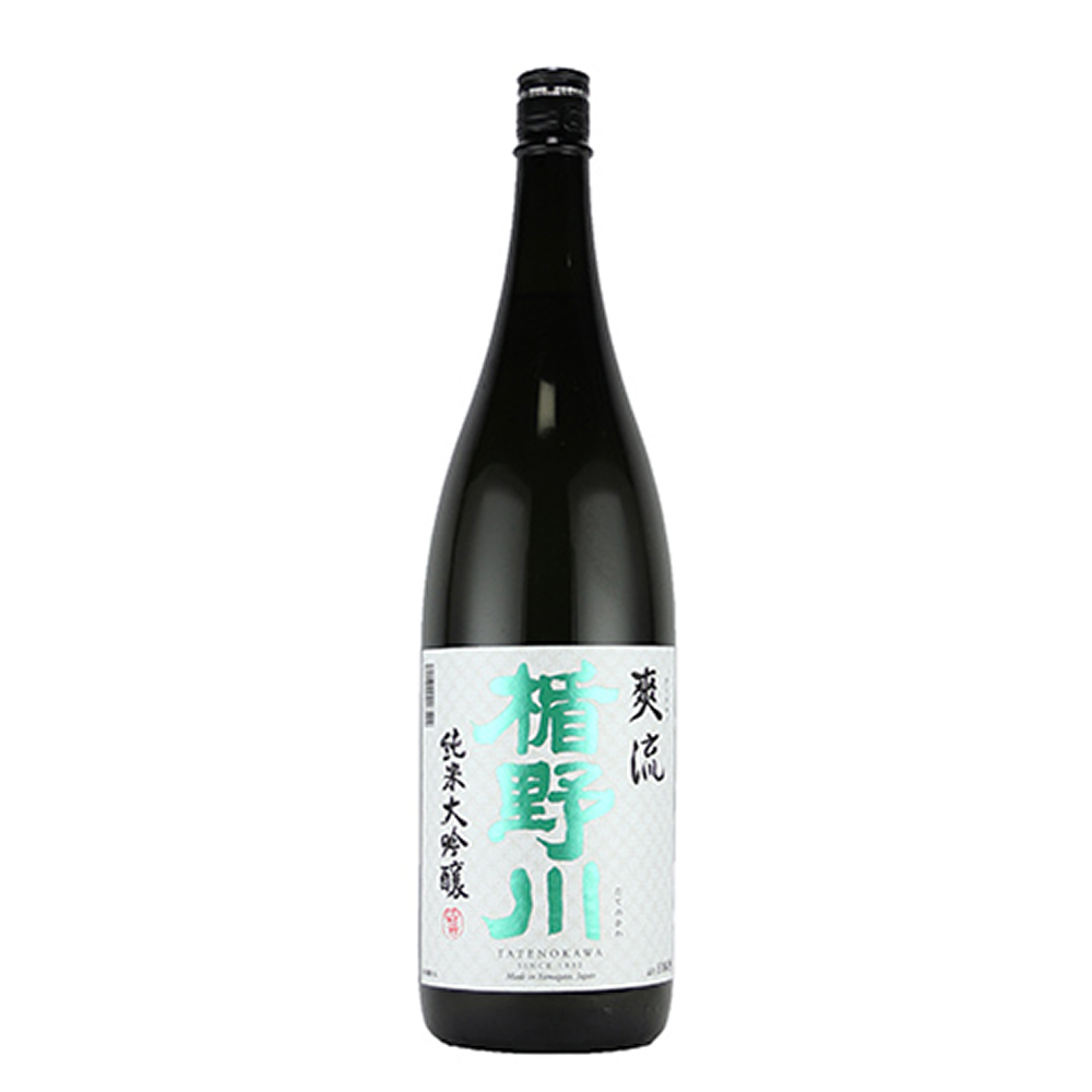 楯野川（たてのかわ）　純米大吟醸　爽流　1800ml