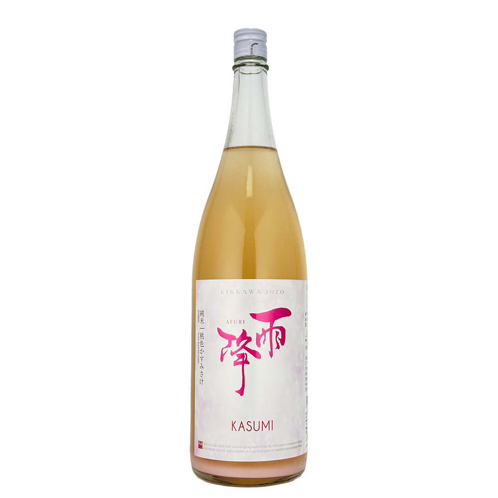 雨降（あふり） 桃色純米 かすみさけ（KASUMI） 1800ml 日本酒・焼酎の