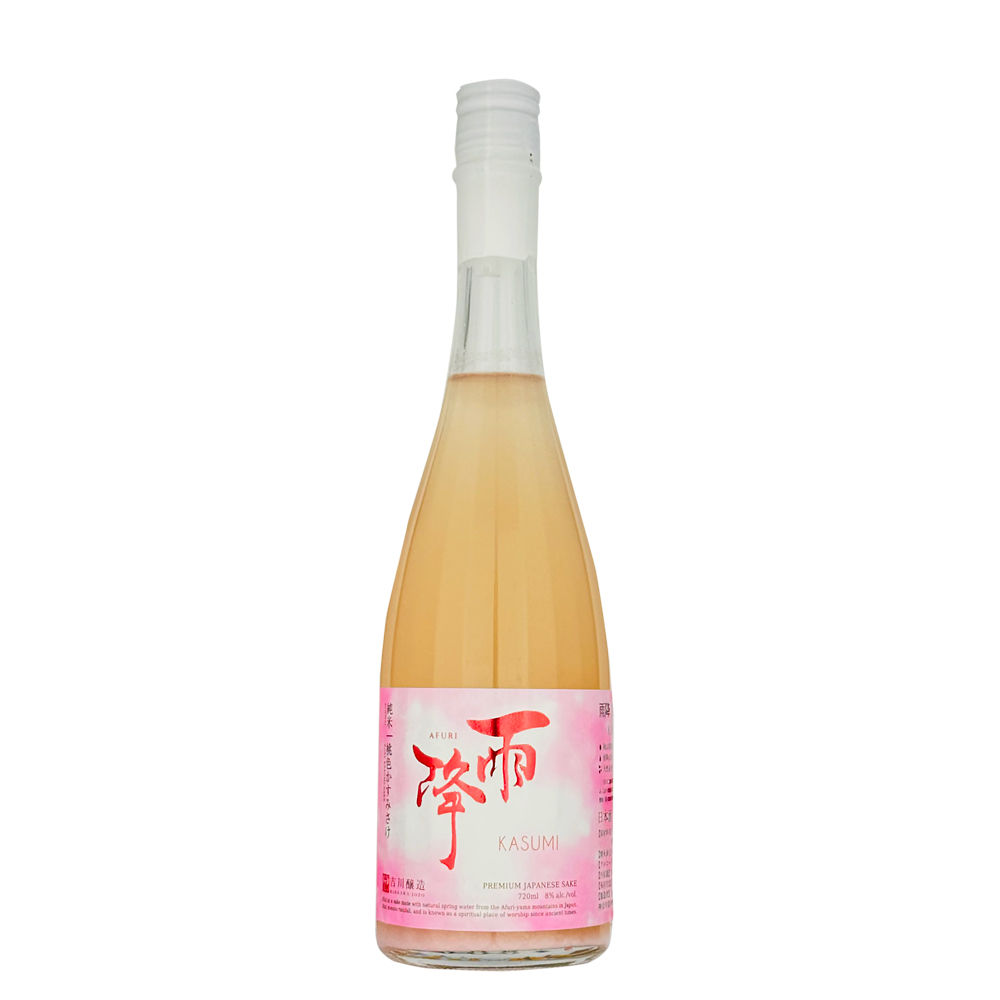 雨降（あふり）　桃色純米　かすみ酒　720ml  商品画像_日本酒