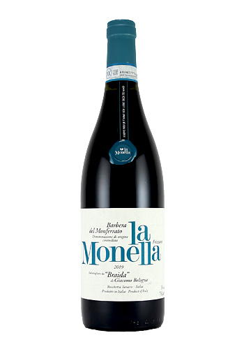バルベラ・デル・モンフェラート 「ラ・モネッラ」 2019 ブライダ（Braida Monferrato La Monella Barbera del Monferrato）　750ml