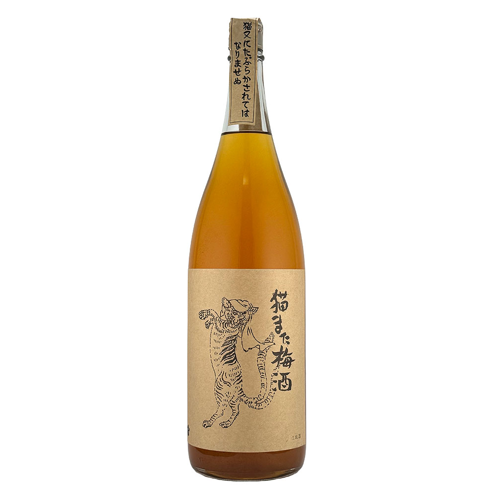 千代むすび　猫また梅酒　1800ml