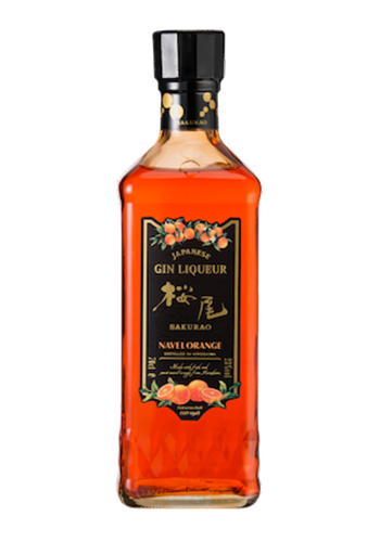 SAKURAO GIN LIQUEUR NAVEL ORANGE （桜尾ジン　ネーブルオレンジ）　700ml