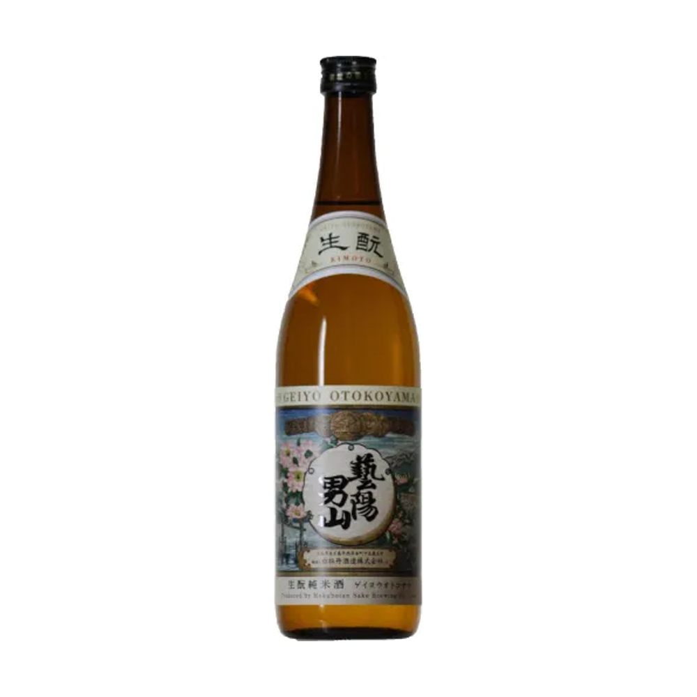 藝陽男山（げいようおとこやま） 生もと純米酒　春仕込み　火入れ　1800ml