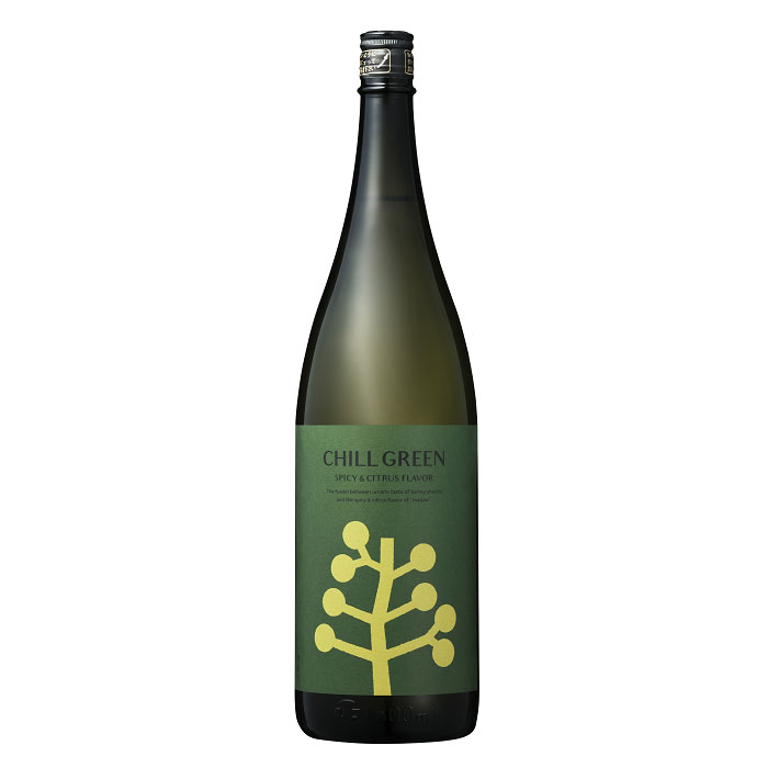 チルページ　３段　グリーン　※１２個※ CHILL GREEN spicy&citrus （チルグリーン スパイシー＆シトラス 25度