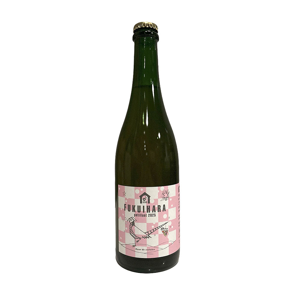 ドメーヌ長谷　FUKUIHARA petillant 2025 fleur de cerisier　750ml