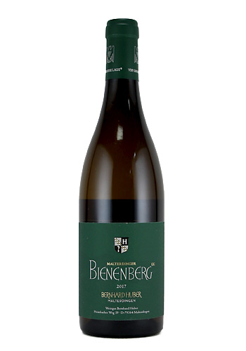 ベルンハルト・フーバー　マルターティンガー　ビーネンベルク　シャルドネ　2017 (Malterdinger Bienenberg Chardonnay)　750ml