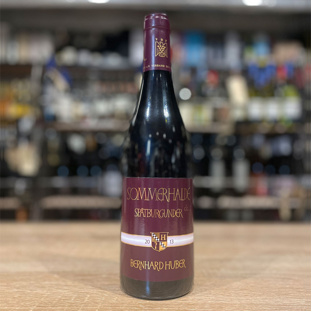 ベルンハルト・フーバー　ボムバッハ―　ゾンマーハルデ　シュペートブルグンダー　グローセスゲヴェックス 2013　750ml