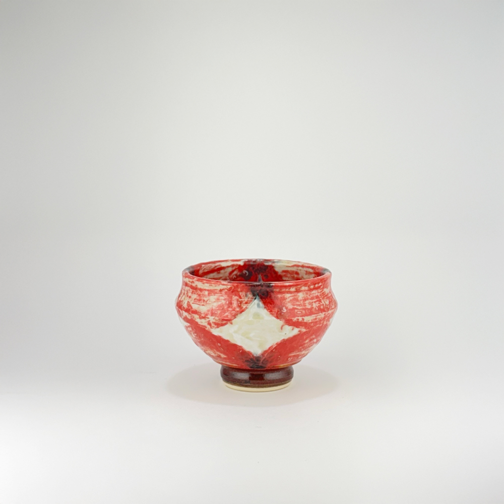 陶芸作家・吉野瞬】ぐいのみ レッド 日本酒・焼酎の通販｜大和屋酒舗