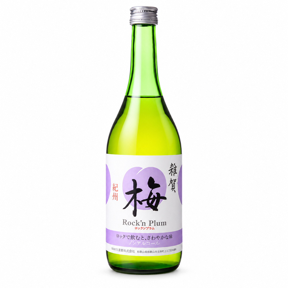 【ノンアルコール】雑賀(さいか)　梅 Rock'n Plum　ロックンプラム　 720ml