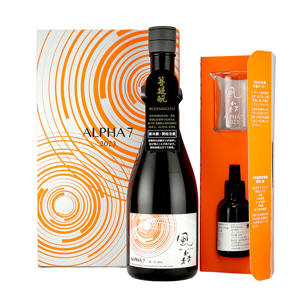 風の森(かぜのもり) ALPHA7 一期一会 （ALPHA7 2023 720ml×1本、「酒