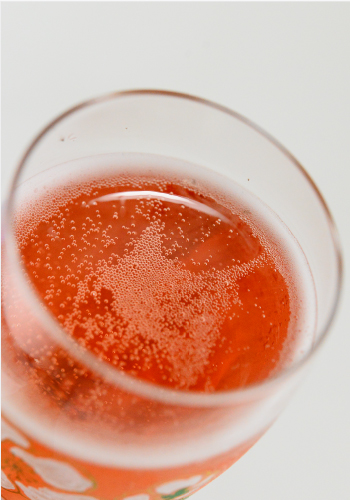 雨後の月　微紅