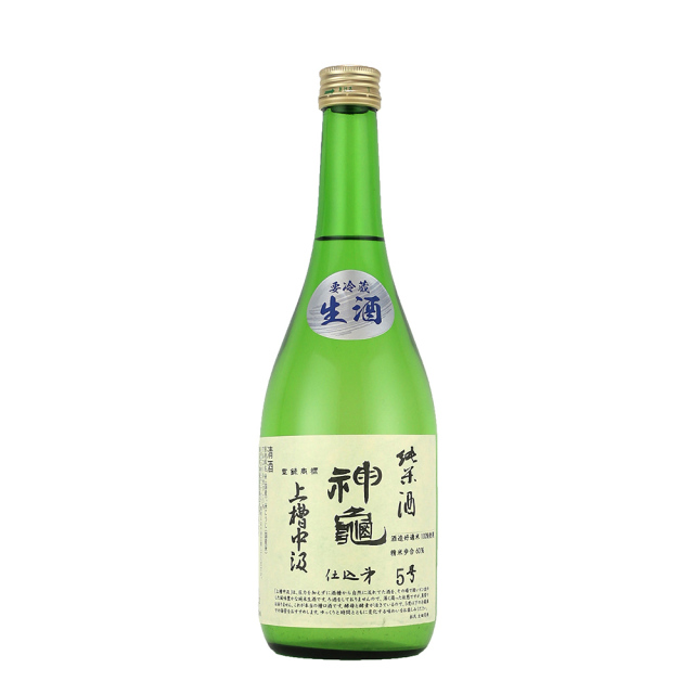 神亀　上槽中汲純米生酒