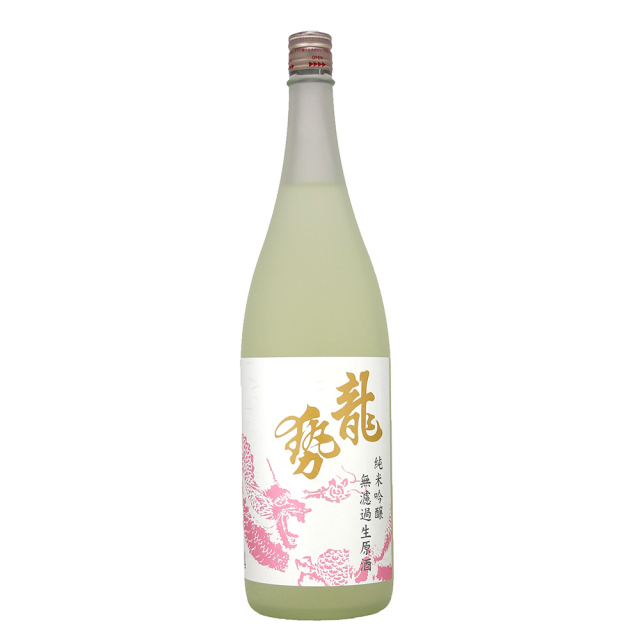 龍勢　桃ラベル