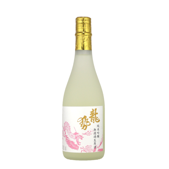 龍勢　桃ラベル