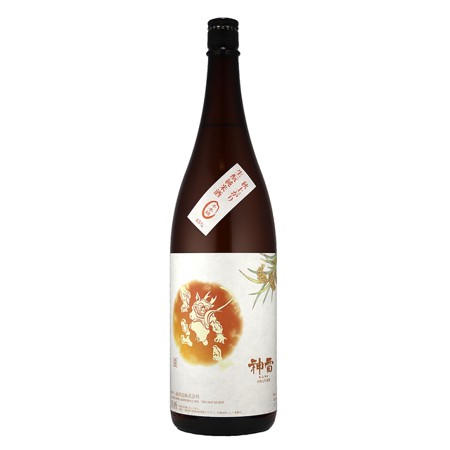 神雷(しんらい)　秋上がり 　生もと純米酒　1800ml