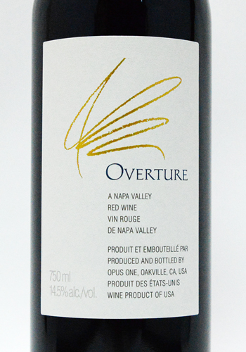 期間限定特価】オーヴァチャー (Overture) N.V. 750ml オーパス・ワン  
